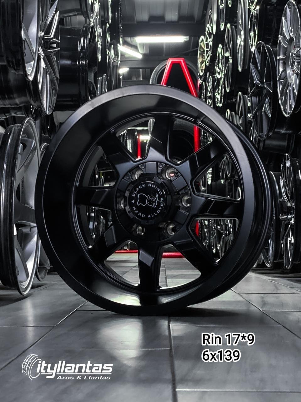Aro BLACK RHINO R17 - 9" (6x139)