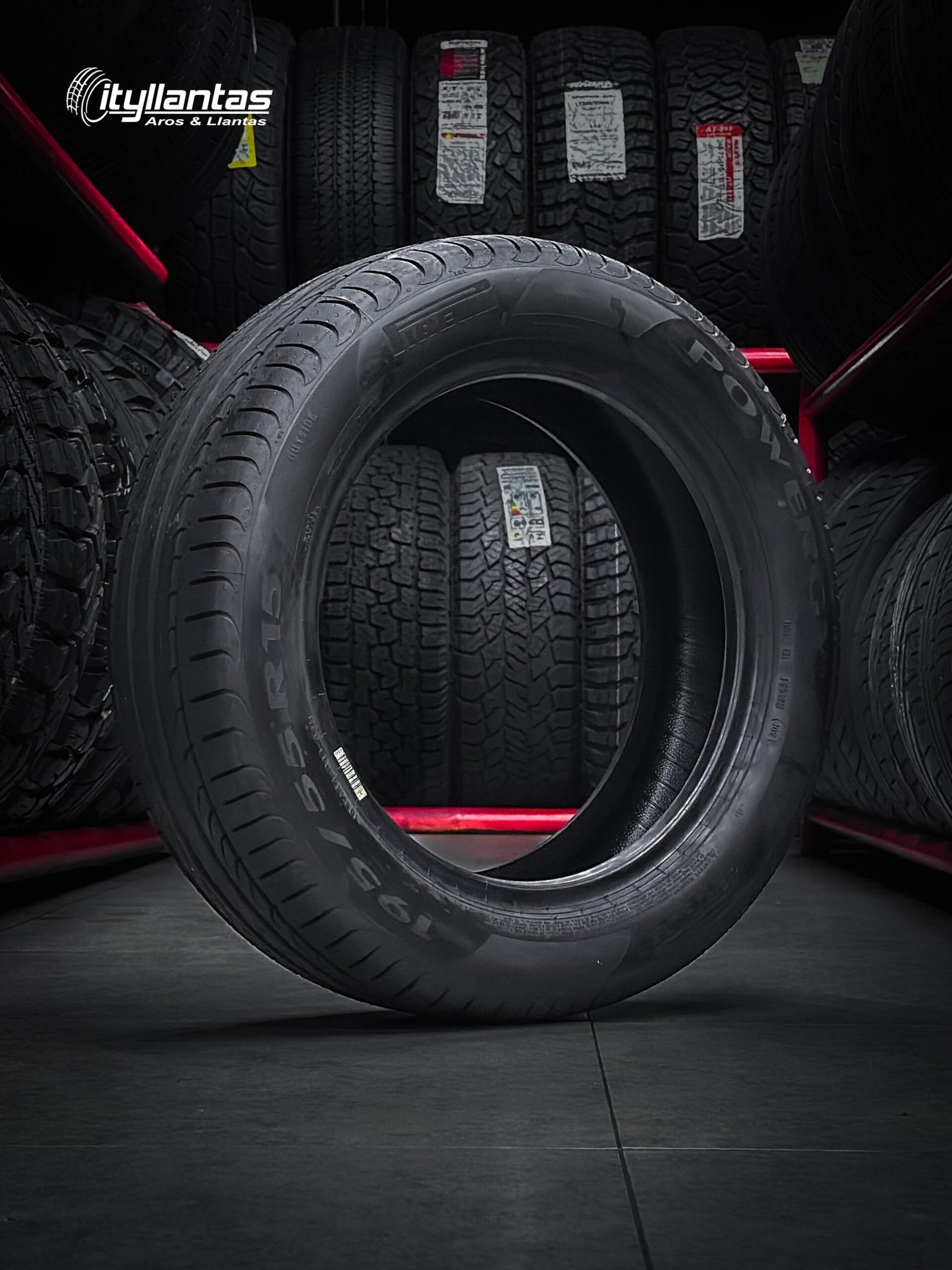 Llanta Pirelli 195/55/R15 POWERGY